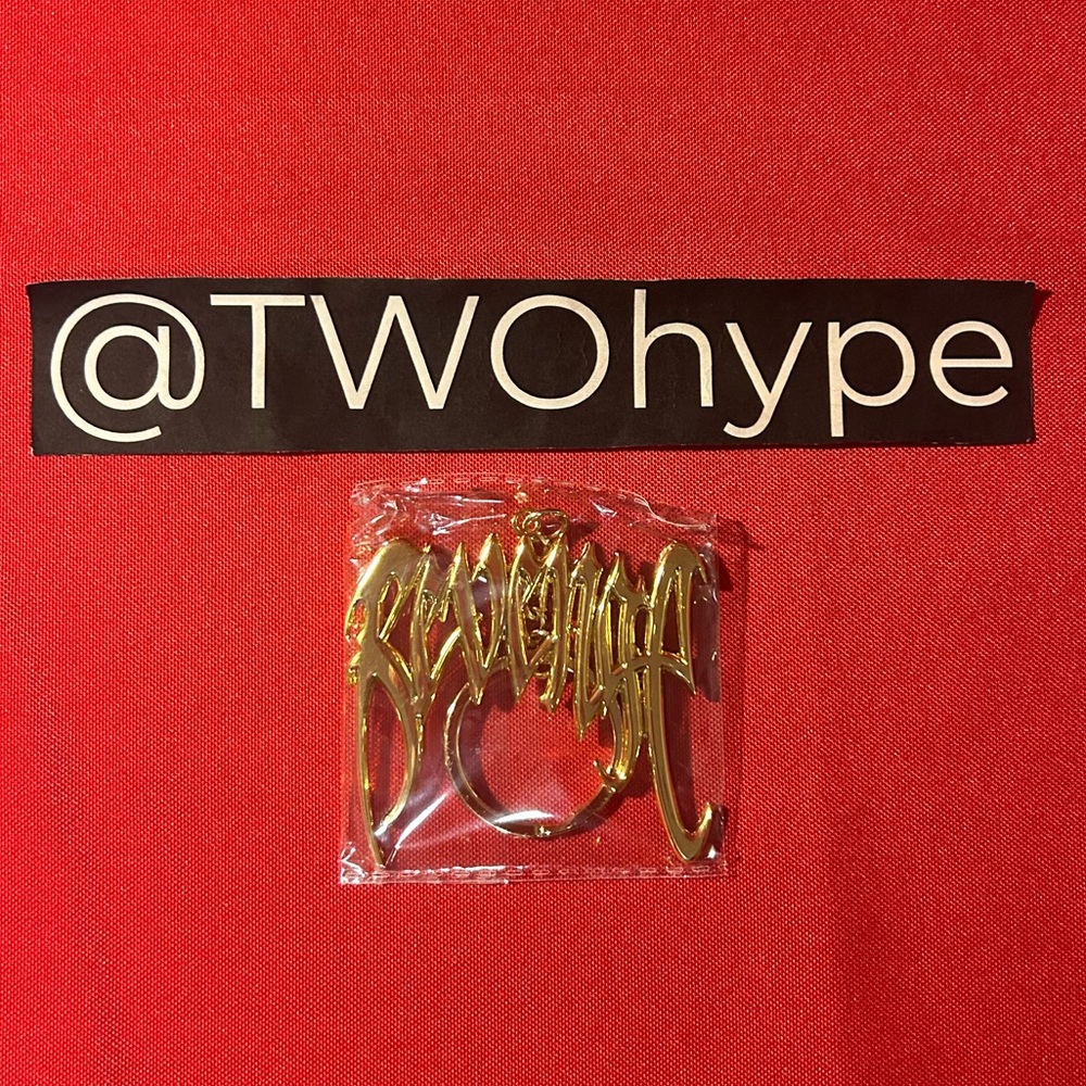 Revenge ‘Gold Arch Logo’ Keychain